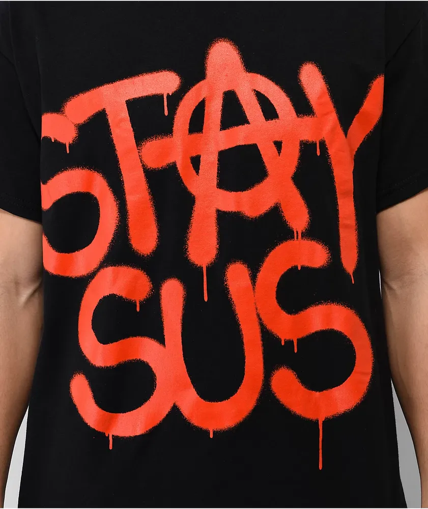 SUS BOY Stay Black T-Shirt