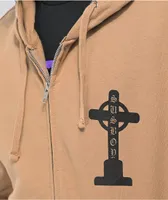 SUS BOY Tombstone Tan Zip Hoodie