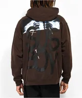 SUS BOY X-Ray Dark Brown Hoodie