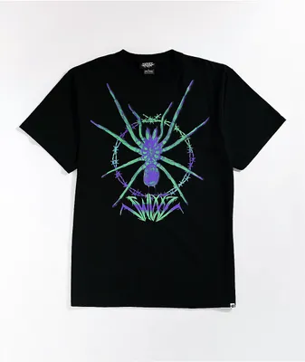 SWIXXZ Arachnid Black T-Shirt