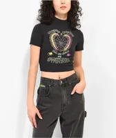 SWIXXZ Centiheart Black Buckle Baby T-Shirt