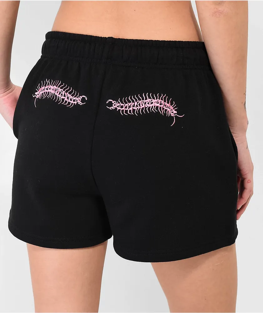 SWIXXZ Centipede Black Sweat Shorts