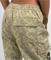 SWIXXZ Creepy Tan Cargo Parachute Pants