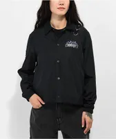 SWIXXZ Flame Logo Black Coaches Jacket