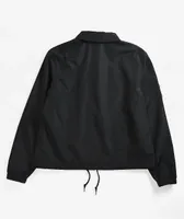 SWIXXZ Flame Logo Black Coaches Jacket
