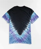 SWIXXZ Gargoyle Black & Blue Tie Dye T-Shirt