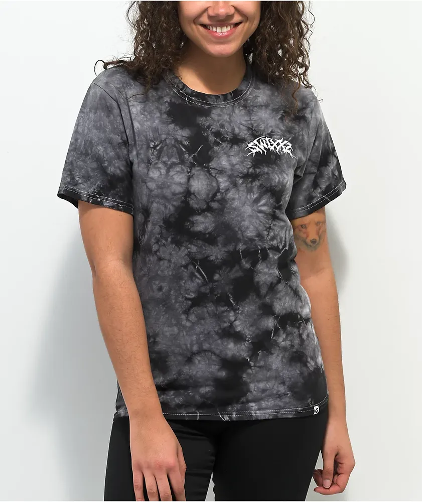 SWIXXZ Gargoyle Black Tie Dye T-Shirt