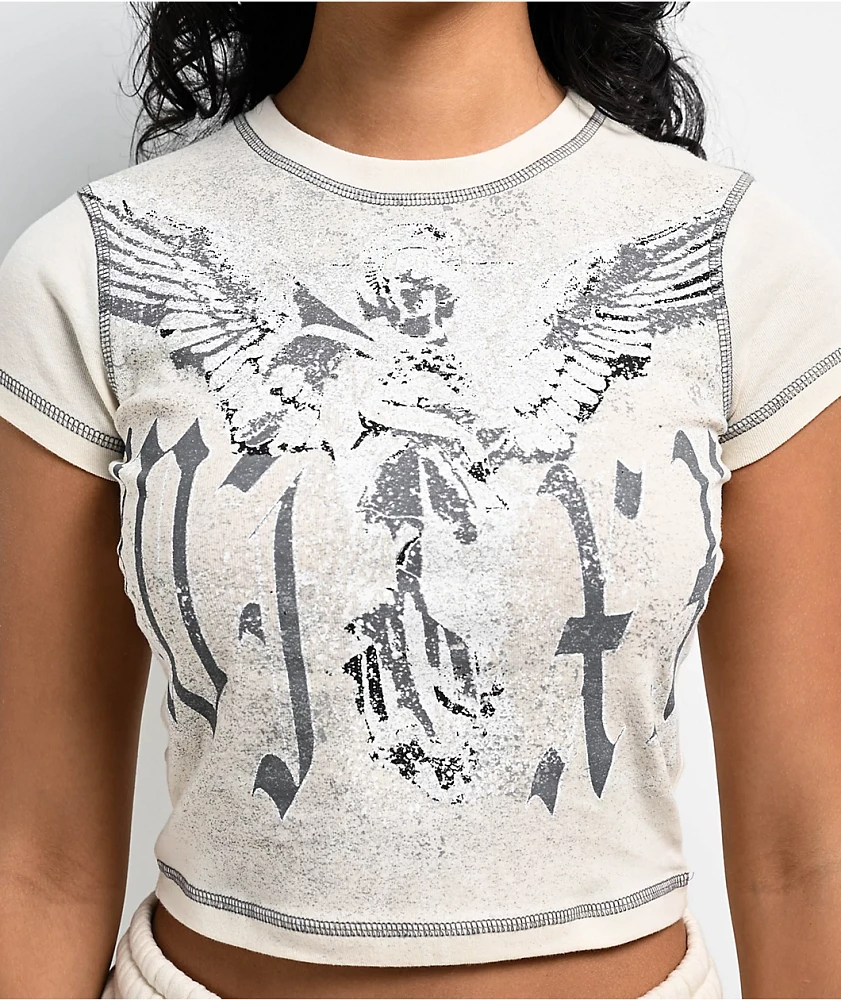 SWIXXZ Heavenly Ivory Baby T-Shirt