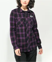 SWIXXZ Know Your Enemy Purple Flannel