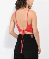 SWIXXZ Paranoia Red Halter Tank Top