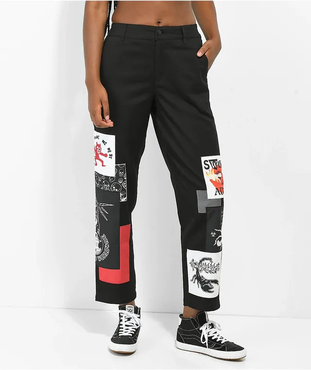 SWIXXZ Trouble Flared Black Sweatpants