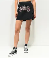 SWIXXZ Rustic Metal Black Cargo Skirt