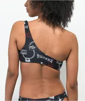 SWIXXZ Trouble Black Bandeau Bikini Top