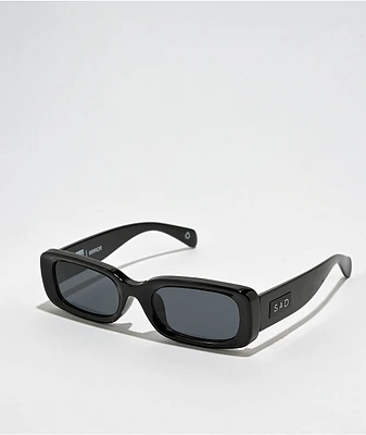 Sad Eyewear Mirror Black Gloss Sunglasses