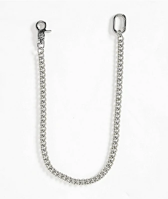 Saint Midas Cuban Silver Pocket Chain