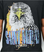 Saint Midas Eagle Black T-Shirt