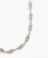Saint Midas Skull Silver Pocket Chain