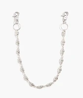 Saint Midas Skull Silver Pocket Chain