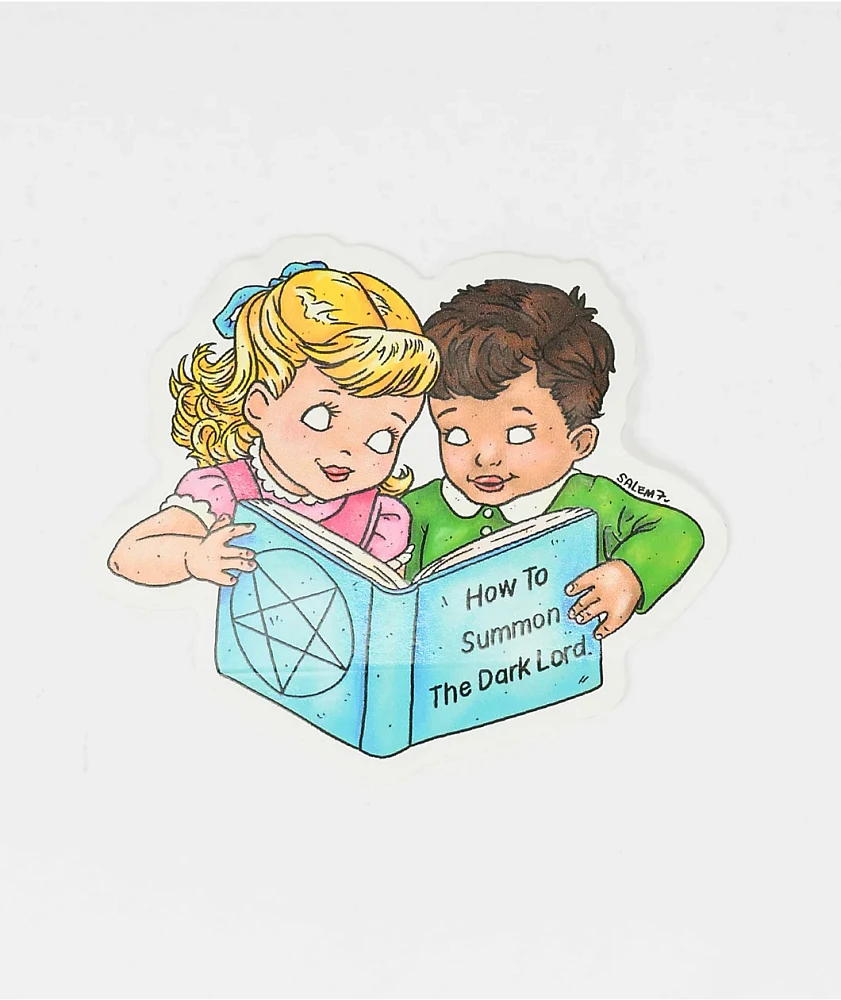 Salem7 Bookworms Sticker