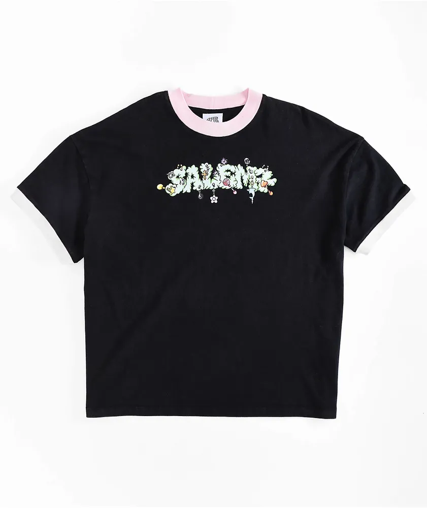 Salem7 Pierced Black T-Shirt