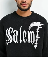 Salem7 Pixel Black Sweater