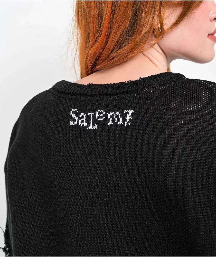 Salem7 Protect Me Black Sweater
