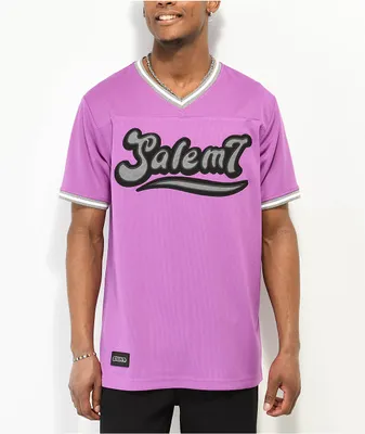 Salem7 Purple Baseball Jersey
