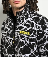 Salem7 Thorny Black Sherpa Jacket