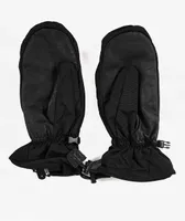 Salmon Arms Classic Black & Black Snowboard Mittens