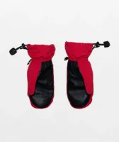 Salmon Arms Classic Red & White Stripe Snowboard Mittens