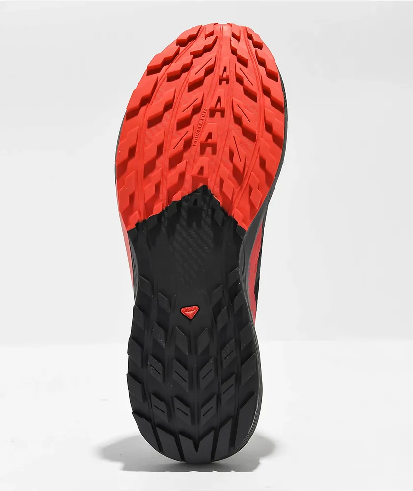 Salomon Sense Ride 5 Black & Red Shoes