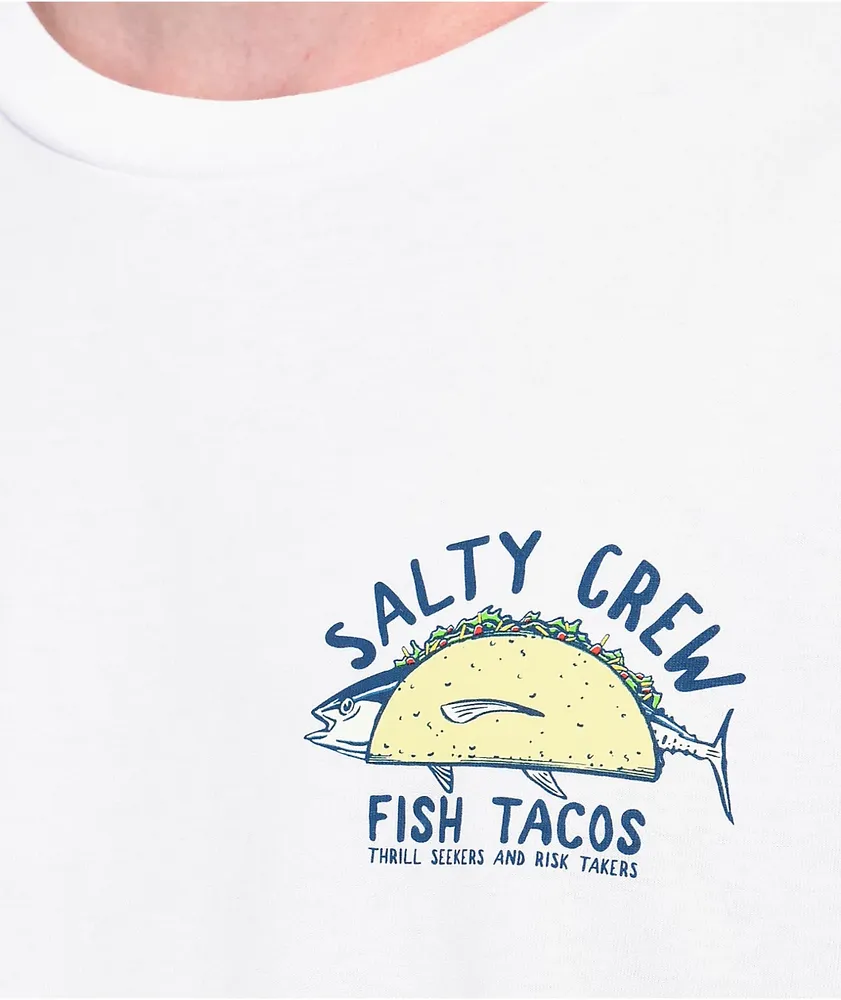 Salty Crew Baja Fresh White T-Shirt