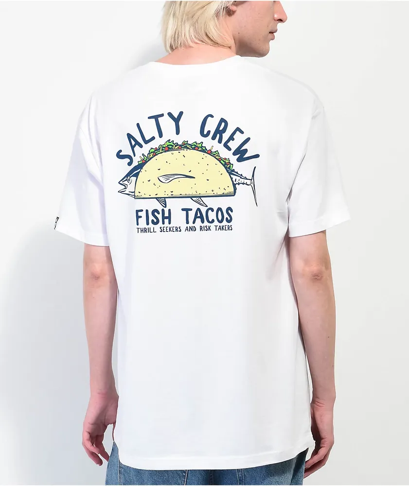 Salty Crew Tsunami Short Sleeve Standard Tee - White L