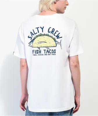Salty Crew Baja Fresh White T-Shirt
