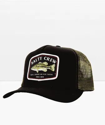 Salty Crew Find Refuge In The Sea Hat Maroon Unisex Outdoor Fishing Snapback