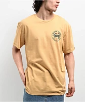 Salty Crew Blue Crabber Camel T-Shirt