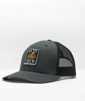 Salty Crew Ink Slinger Retro Grey & Black Trucker Hat