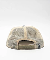 Salty Crew Interclub Natural Trucker Hat