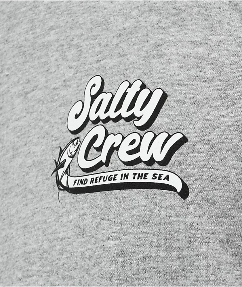 Salty Crew Swift Waters Grey T-Shirt