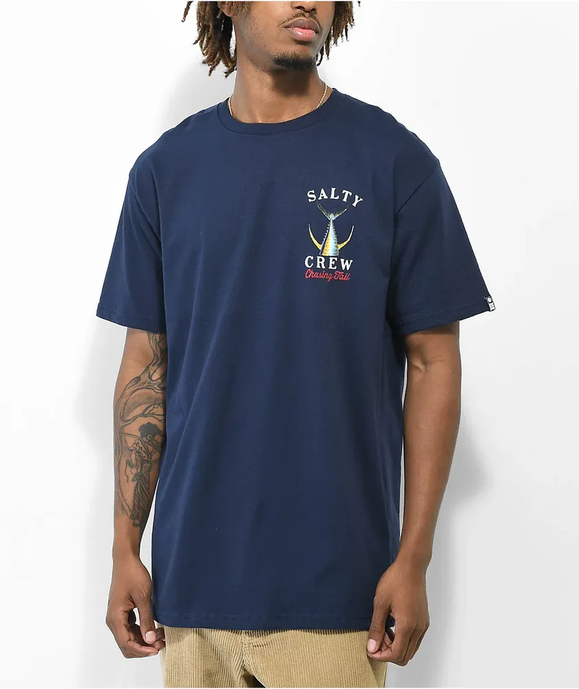 Salty Crew Tailed Navy T-Shirt