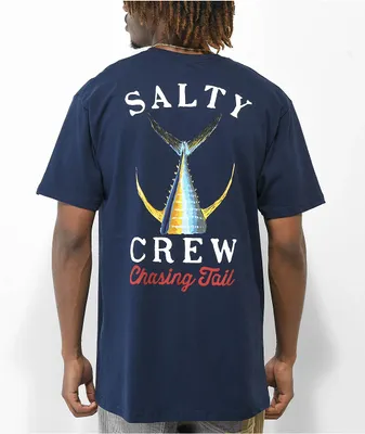 Salty Crew Tailed Navy T-Shirt