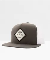 Salty Crew Tippet Black Trucker Hat