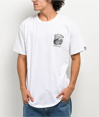 Salty Crew Tsunami White T-Shirt