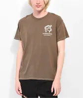 Samborghini Logo Brown T-Shirt