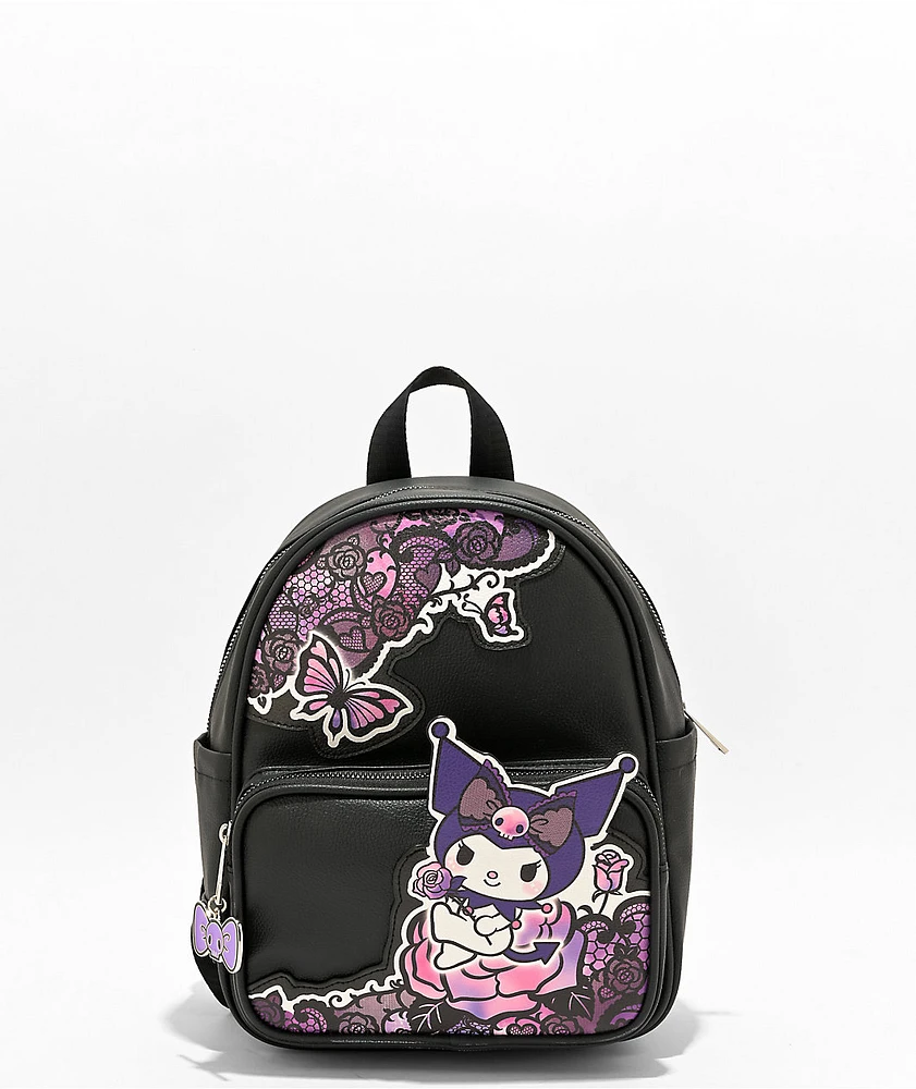 Sanrio Kuromi Black Mini Backpack