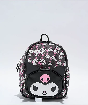 Sanrio Kuromi Crush Black Mini Backpack