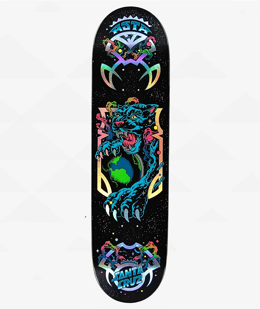 Santa Cruz 8.25" Asta Space Cat VX Skateboard Deck