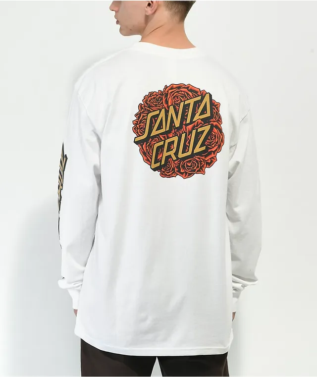 santa cruz long sleeve white