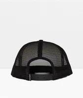 Santa Cruz Box Strip Black Trucker Hat