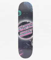 Santa Cruz Chrome Dot Space Everslick 8.0" Skateboard Deck